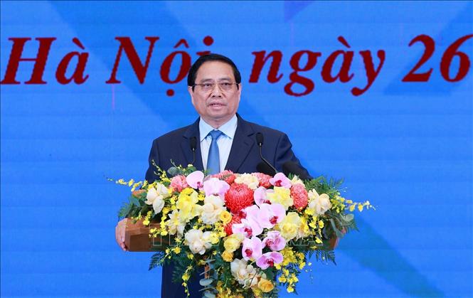 Thủ tướng chủ trì Hội nghị tổng kết Chương trình và Phong trào thi đua 'Cả nước chung tay xóa nhà tạm, nhà dột nát'- Ảnh 4. Thủ tướng chủ trì Hội nghị tổng kết Chương trình và Phong trào thi đua 'Cả nước chung tay xóa nhà tạm, nhà dột nát'- Ảnh 4.