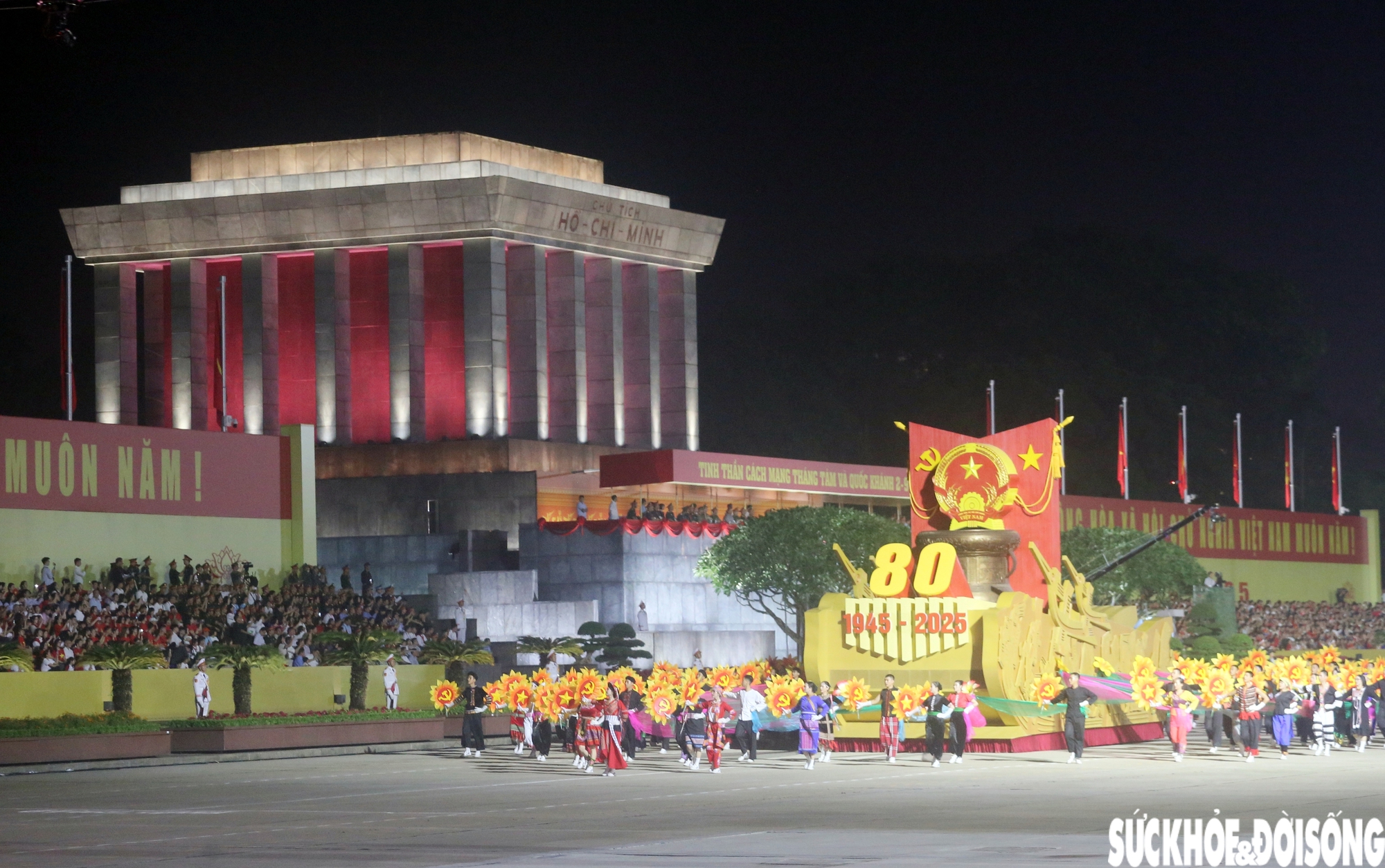 Hình ảnh ấn tượng buổi sơ duyệt diễu binh, diễu hành trên Quảng trường Ba Đình- Ảnh 3. Hình ảnh ấn tượng buổi sơ duyệt diễu binh, diễu hành trên Quảng trường Ba Đình- Ảnh 3.