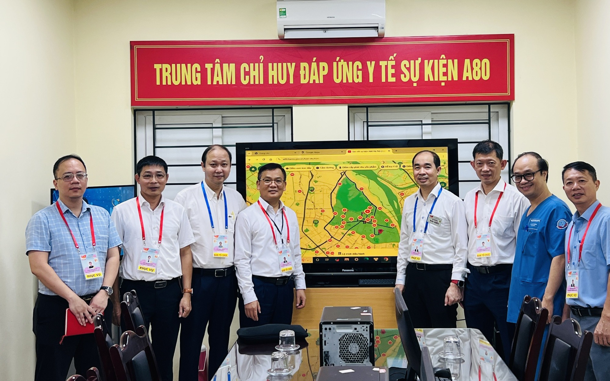 Đảm bảo công tác y tế phục vụ Lễ sơ duyệt sự kiện A80