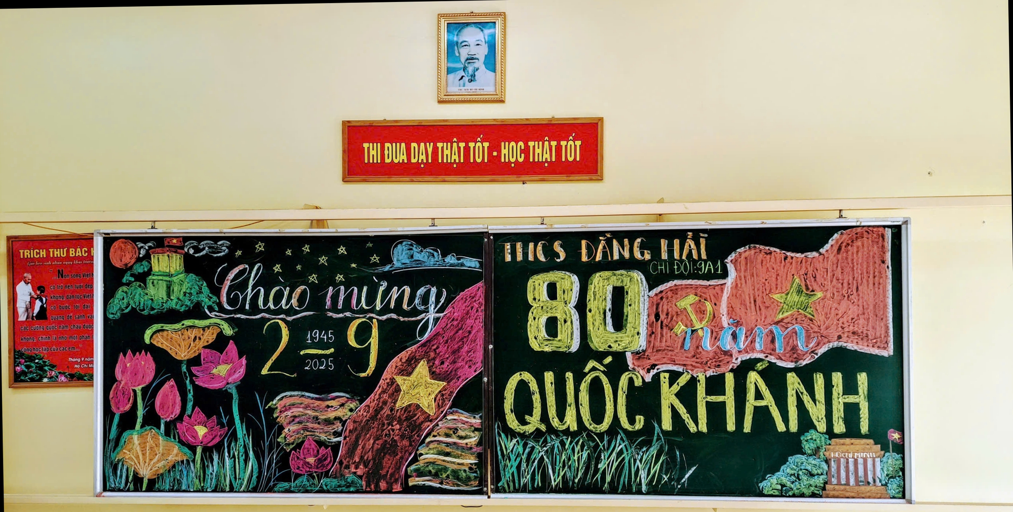 Hải Phòng rực rỡ cờ hoa, thầy trò và y bác sĩ hân hoan mừng 80 năm Quốc khánh- Ảnh 2. https://suckhoedoisong.vn/chu-de/ky-niem-80-nam-cach-mang-thang-tam-thanh-cong-va-quoc-khanh-2-9-4821.htm