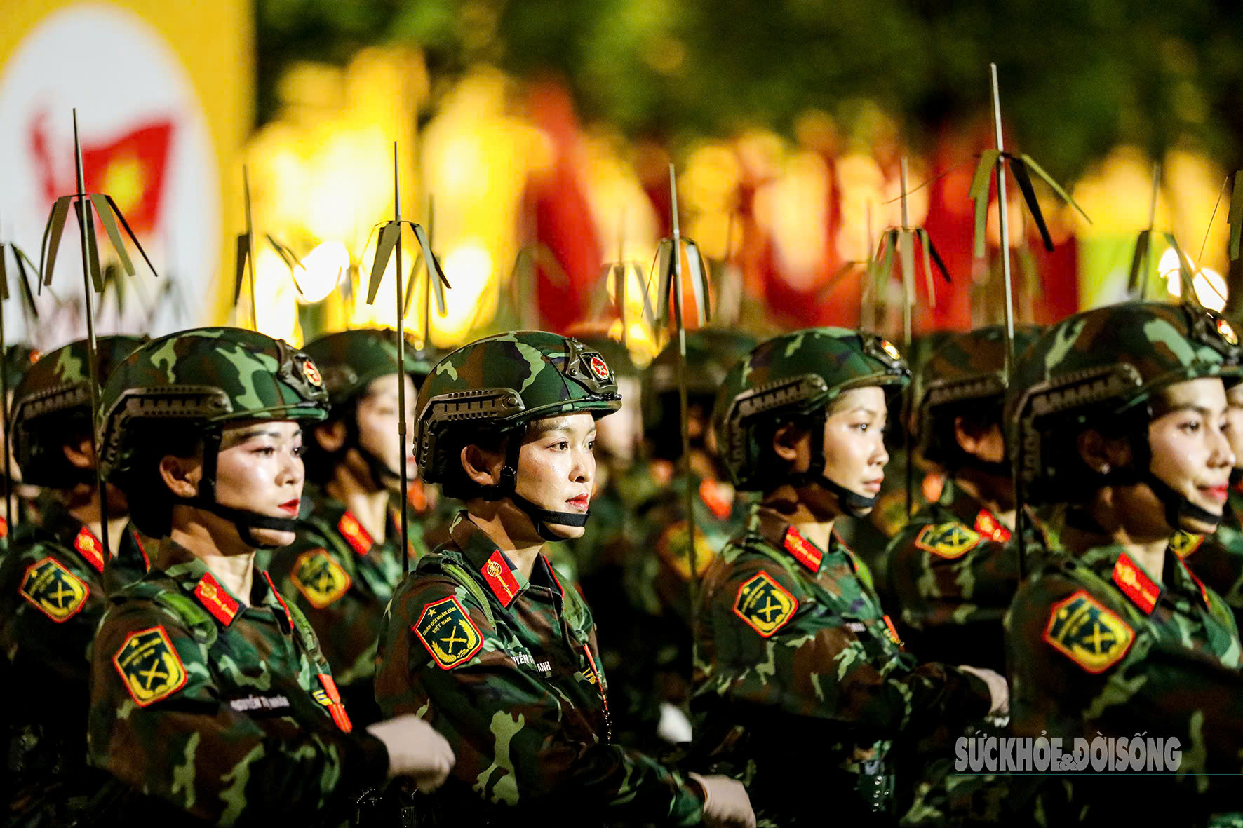 Ngắm các khối nữ chiến sĩ trước ngày tổng duyệt diễu binh, diễu hành- Ảnh 6. Ngắm các khối nữ chiến sĩ trước ngày tổng duyệt diễu binh, diễu hành- Ảnh 6.