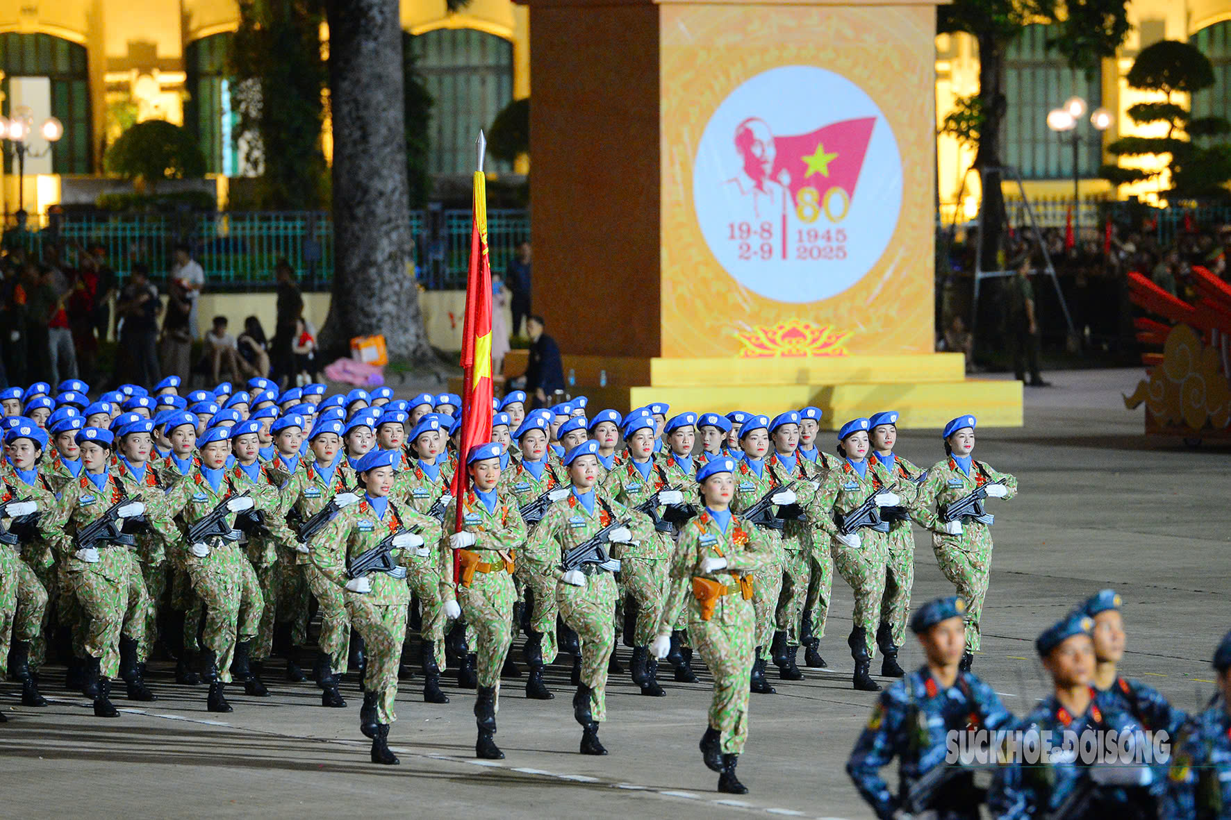 Ngắm các khối nữ chiến sĩ trước ngày tổng duyệt diễu binh, diễu hành- Ảnh 3. Ngắm các khối nữ chiến sĩ trước ngày tổng duyệt diễu binh, diễu hành- Ảnh 3.