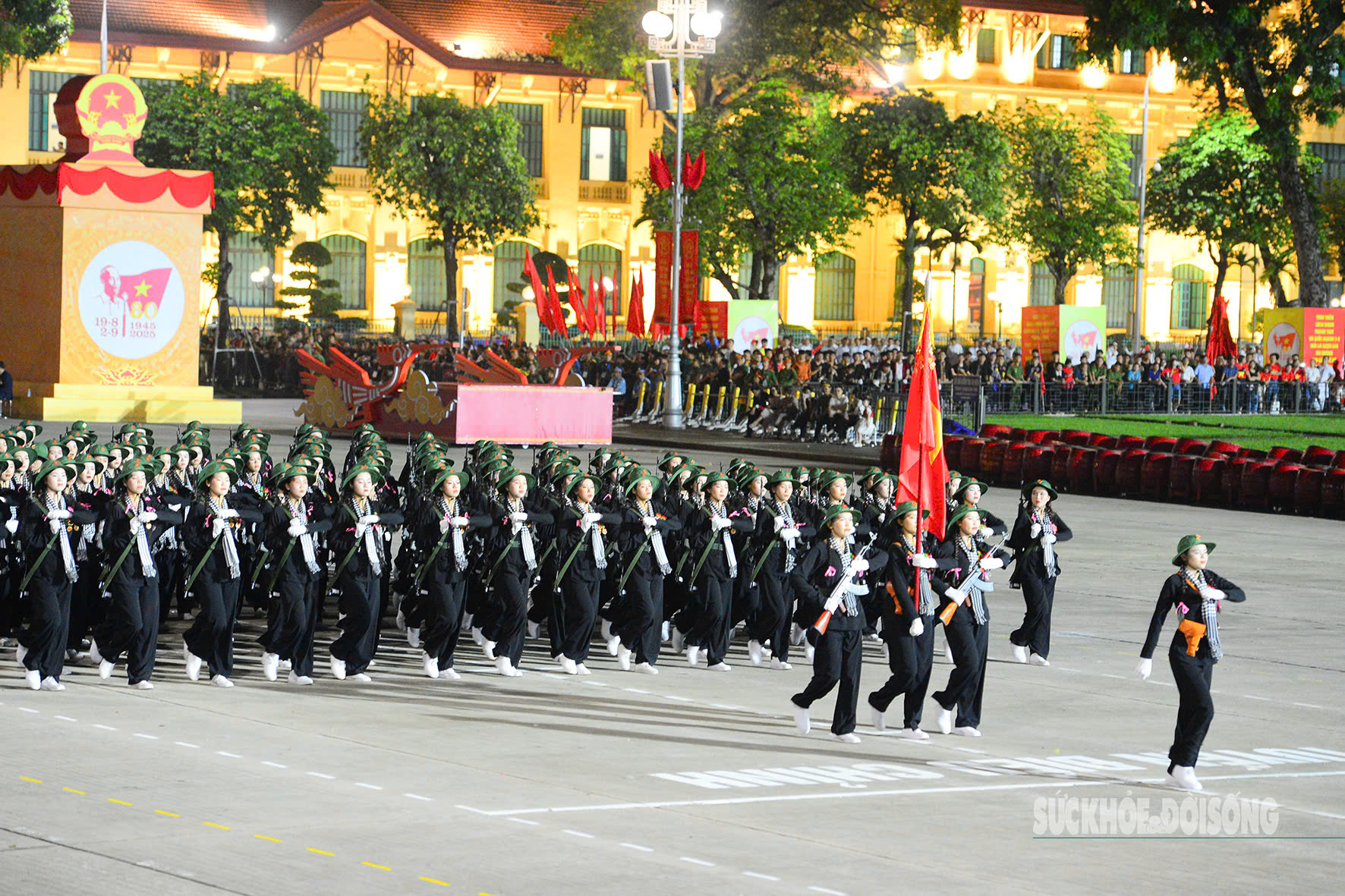 Ngắm các khối nữ chiến sĩ trước ngày tổng duyệt diễu binh, diễu hành- Ảnh 10. Ngắm các khối nữ chiến sĩ trước ngày tổng duyệt diễu binh, diễu hành- Ảnh 10.