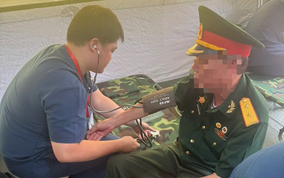 Gần 500 trường hợp được hỗ trợ y tế trong buổi Tổng duyệt sự kiện A80