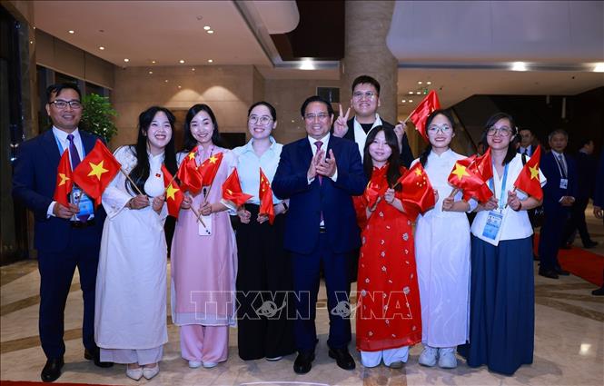 Thủ tướng Phạm Minh Chính tới Thiên Tân, bắt đầu chuyến công tác dự Hội nghị thượng đỉnh SCO 2025- Ảnh 7. Thủ tướng Phạm Minh Chính tới Thiên Tân, bắt đầu chuyến công tác dự Hội nghị thượng đỉnh SCO 2025- Ảnh 7.