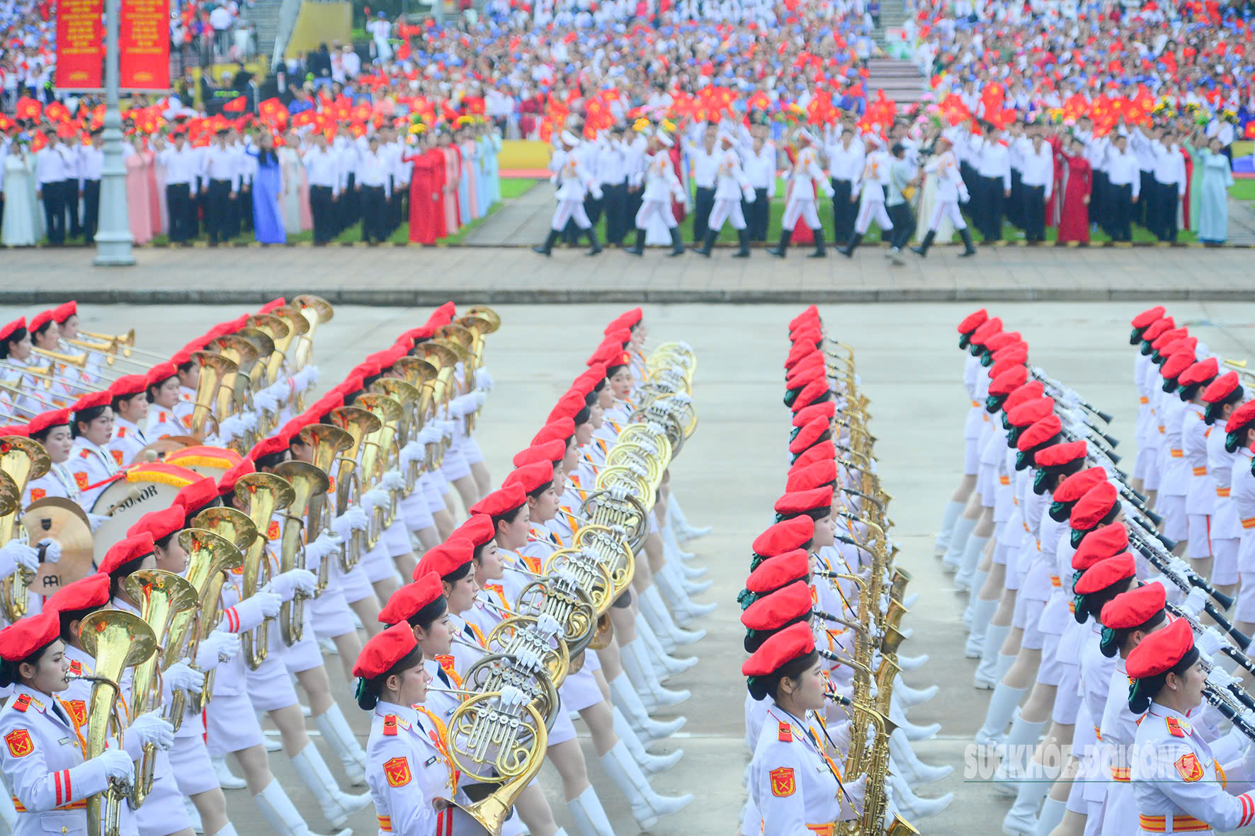 Ngắm lại những hình ảnh ấn tượng tại buổi tổng duyệt diễu binh, diễu hành- Ảnh 7.