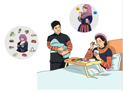 Mẹ vùng cao ăn gì để nhiều sữa giúp bé tăng cân tốt? - Ảnh 3.