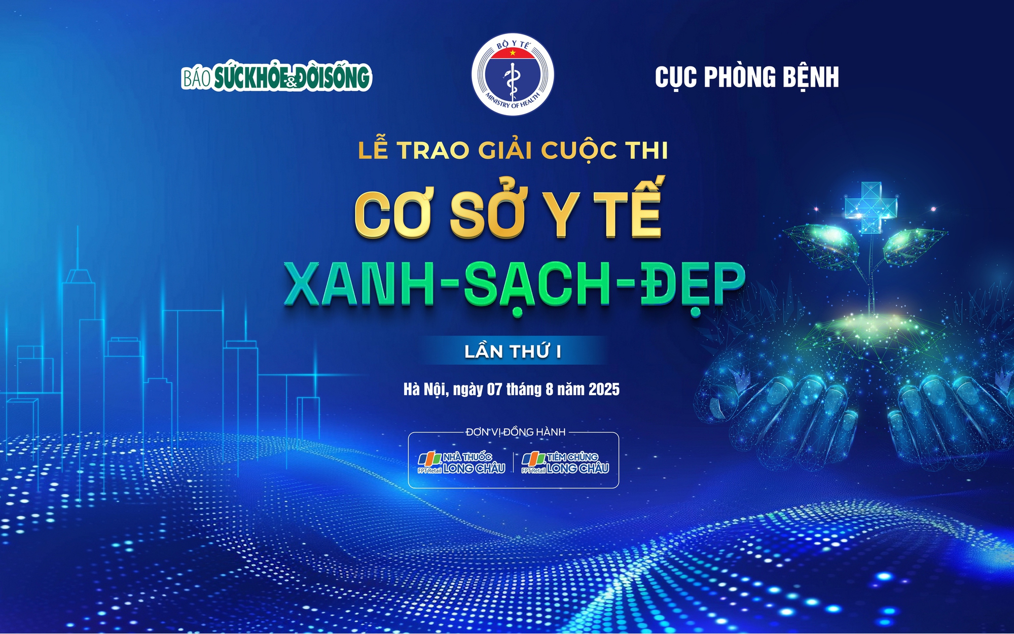 Cuộc thi 'Cơ sở y tế Xanh - Sạch - Đẹp': Hướng tới một hệ thống y tế bền vững và thân thiện hơn- Ảnh 1. Lễ trao giải Cuộc thi