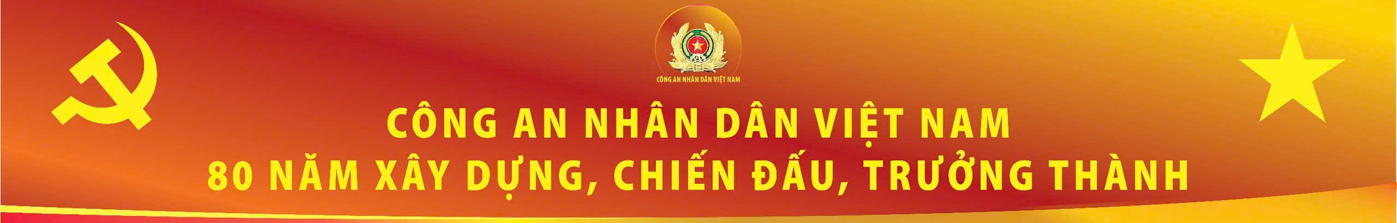CÔNG AN NHÂN DÂN VIỆT NAM - 80 NĂM XÂY DỰNG, CHIẾN ĐẤU, TRƯỞNG THÀNH