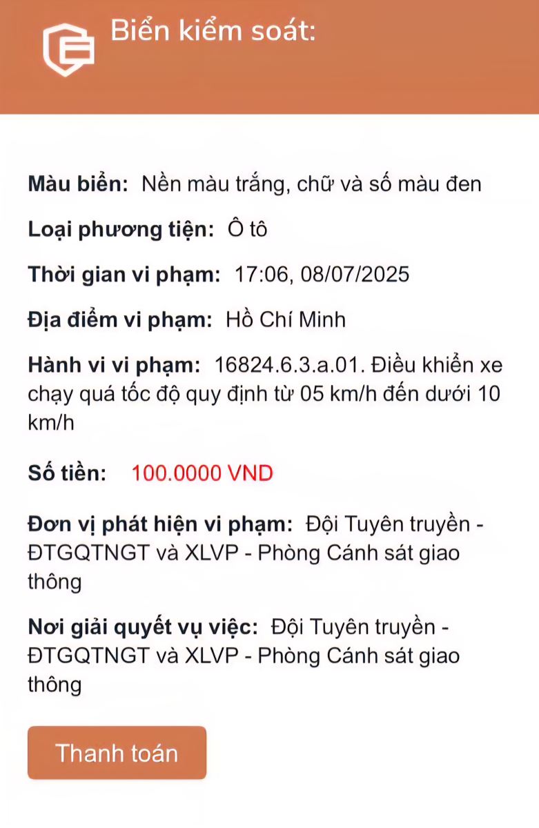 Cảnh báo thủ đoạn lừa đảo nộp phạt giao thông qua Cổng Dịch vụ công Quốc gia- Ảnh 2.