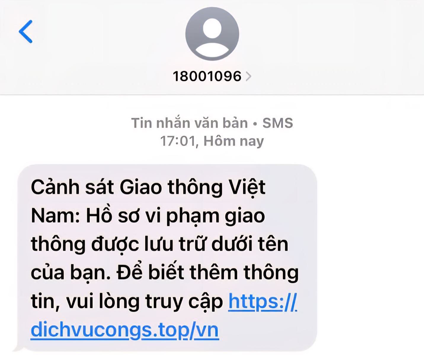 Cảnh báo thủ đoạn lừa đảo nộp phạt giao thông qua Cổng Dịch vụ công Quốc gia- Ảnh 1.