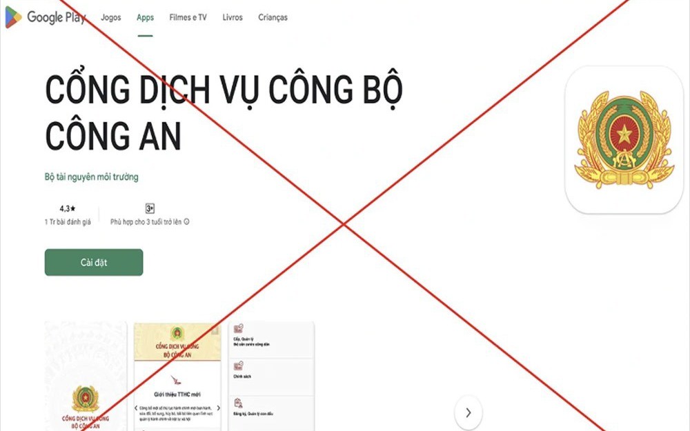Cảnh báo lừa đảo chiếm đoạt tài sản bằng ứng dụng VNeID giả mạo  