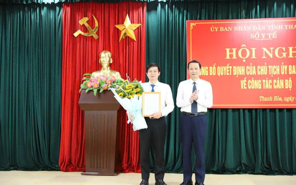 Sở Y tế Thanh Hóa có tân Giám đốc