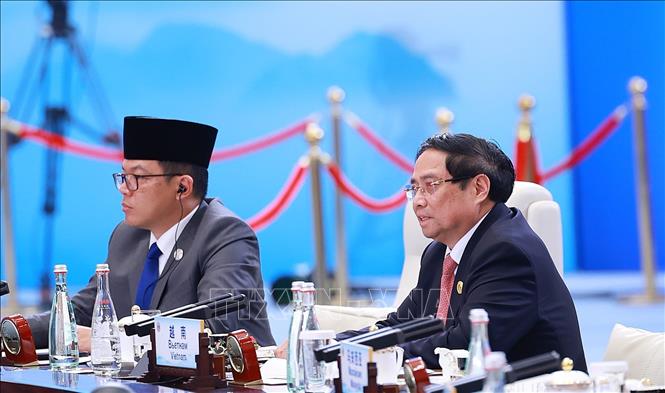 Thủ tướng dự Hội nghị Thượng đỉnh Tổ chức Hợp tác Thượng Hải mở rộng (SCO +)- Ảnh 3.