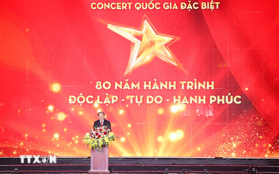 Chương trình nghệ thuật quốc gia đặc biệt “80 năm hành trình Độc lập-Tự do-Hạnh phúc”- Ảnh 2. Chương trình nghệ thuật quốc gia đặc biệt “80 năm hành trình Độc lập-Tự do-Hạnh phúc”- Ảnh 2.