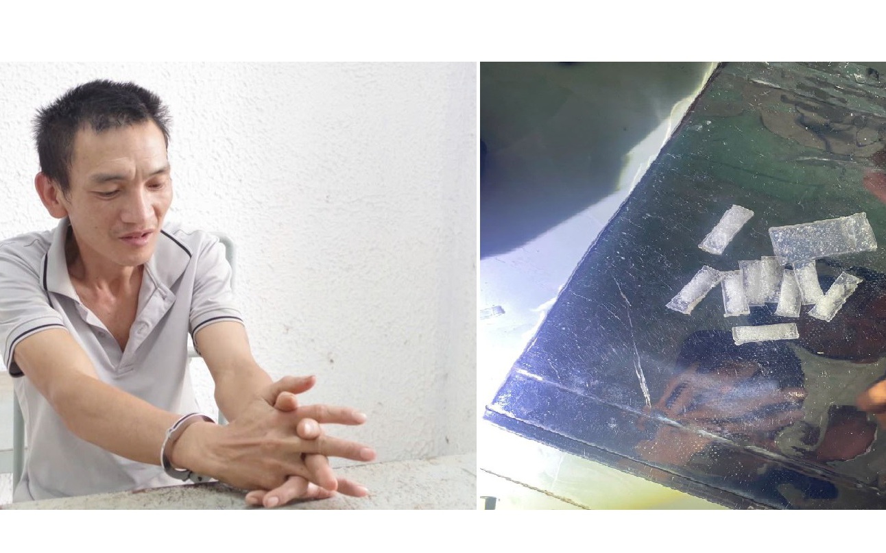 Mang ma túy từ Đồng Nai đến Lâm Đồng rủ bạn cùng sử dụng thì bị bắt- Ảnh 2.