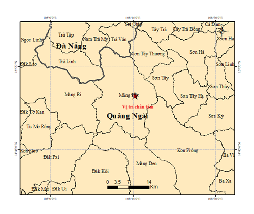 Động đất liên tiếp ở Quảng Ngãi, trận mạnh nhất lên đến 4.5 độ- Ảnh 2. Động đất liên tiếp ở Quảng Ngãi, trận mạnh nhất lên đến 4.5 độ- Ảnh 2.