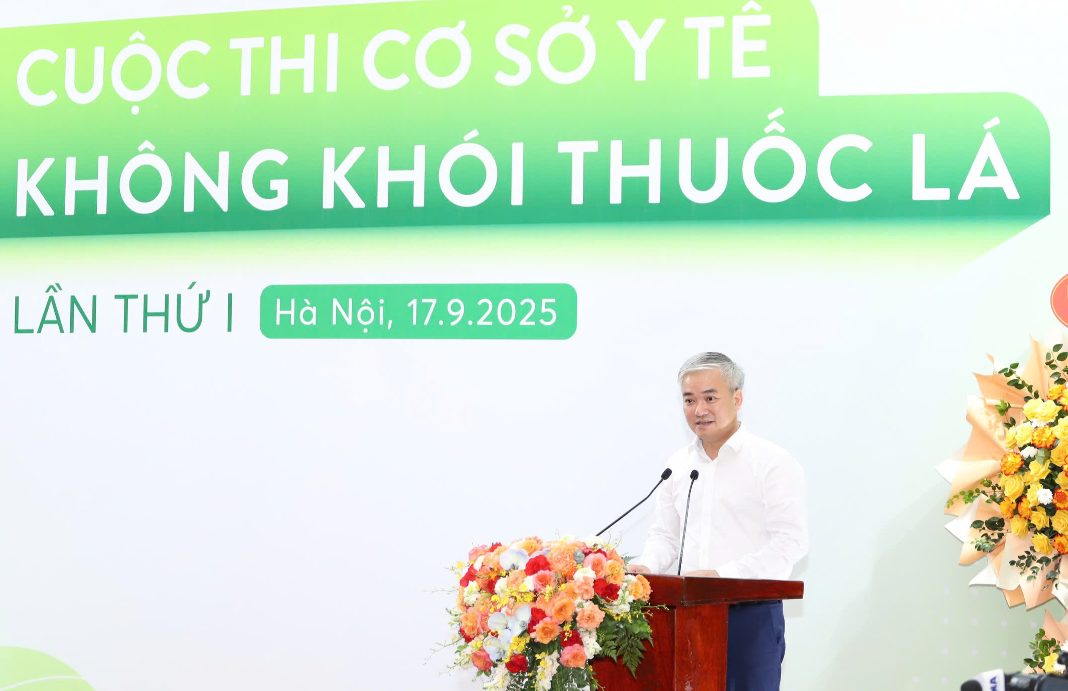 Cuộc thi Cơ sở y tế không khói thuốc lá lần thứ I: Từ việc thực thi quy định thành sự phấn đấu, sáng tạo- Ảnh 1.