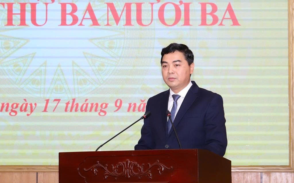 Ông Nguyễn Hoài Anh được bầu làm Chủ tịch UBND tỉnh Thanh Hóa