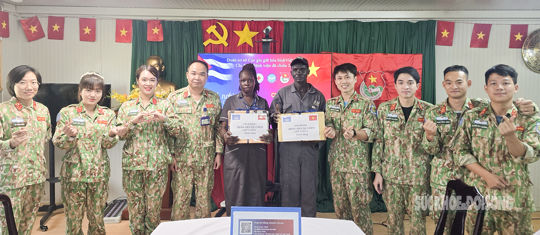 Thông điệp hòa bình từ y bác sĩ Việt Nam tại Nam Sudan- Ảnh 2.