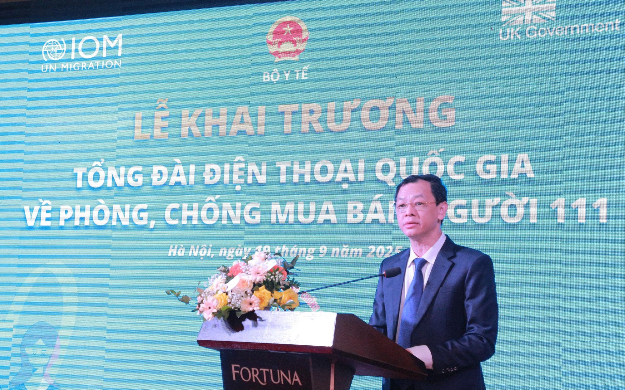 Khai trương tổng đài điện thoại quốc gia miễn phí về phòng, chống mua bán người 111