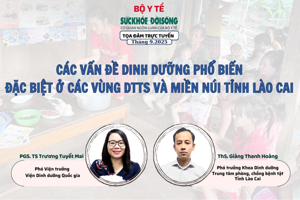 Tọa đàm trực tuyến: Các vấn đề dinh dưỡng phổ biến, đặc biệt ở các vùng DTTS và miền núi tỉnh Lào Cai- Ảnh 1.