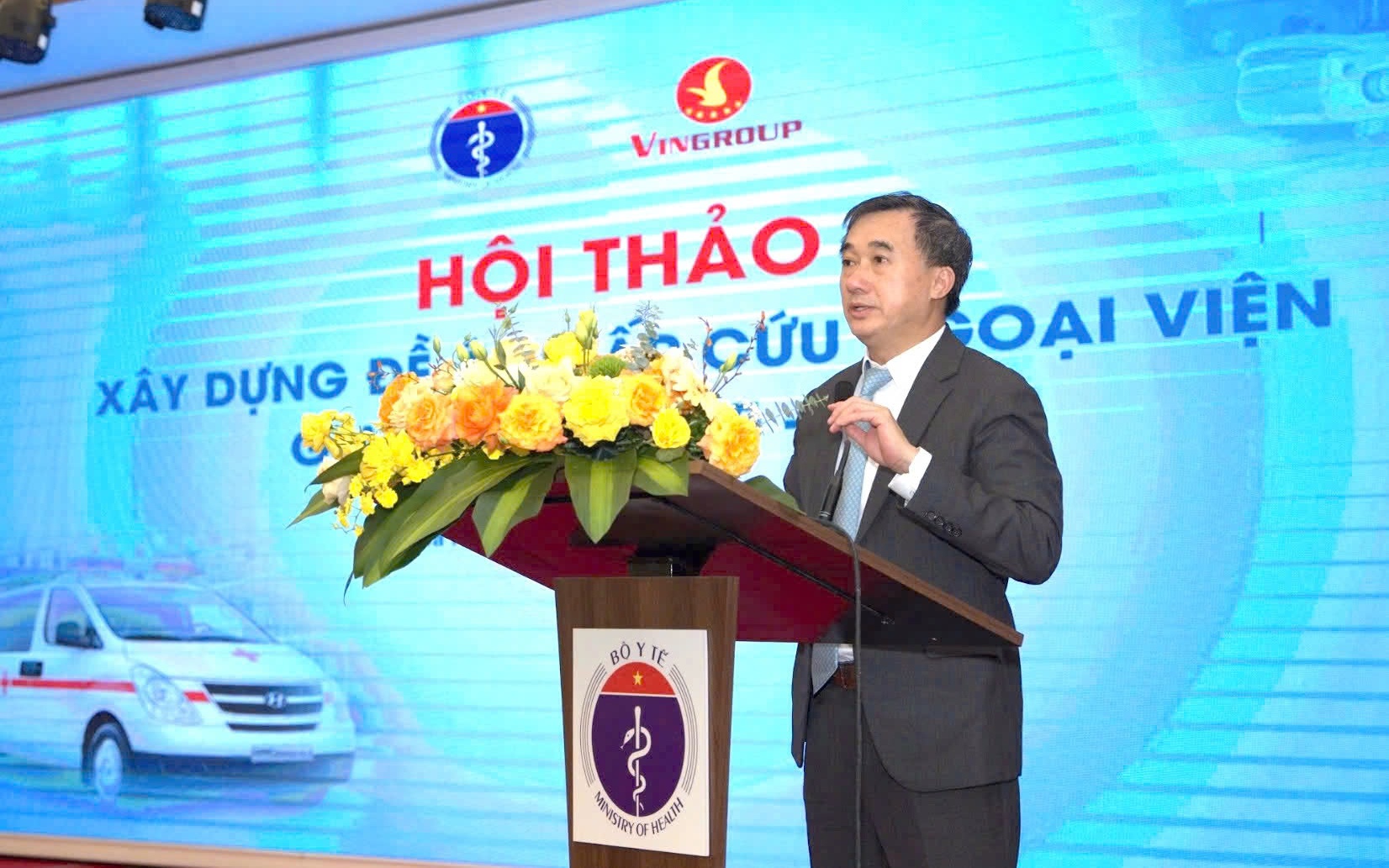 Phát triển hệ thống cấp cứu ngoại viện toàn diện, đồng bộ hướng đến tiếp cận hiện trường trong 8 phút