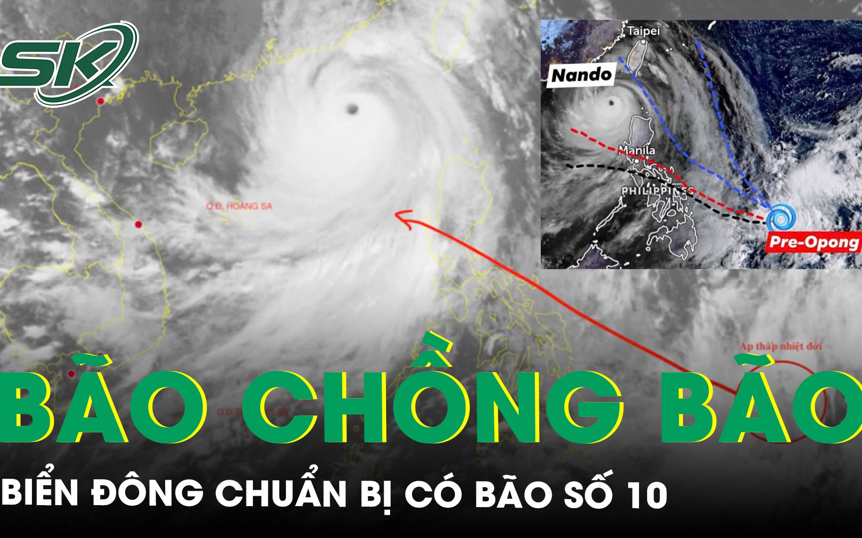 Biển Đông chuẩn bị có bão số 10 ngay sau bão số 9, cảnh báo tình trạng ‘bão chồng bão’ ở miền Trung