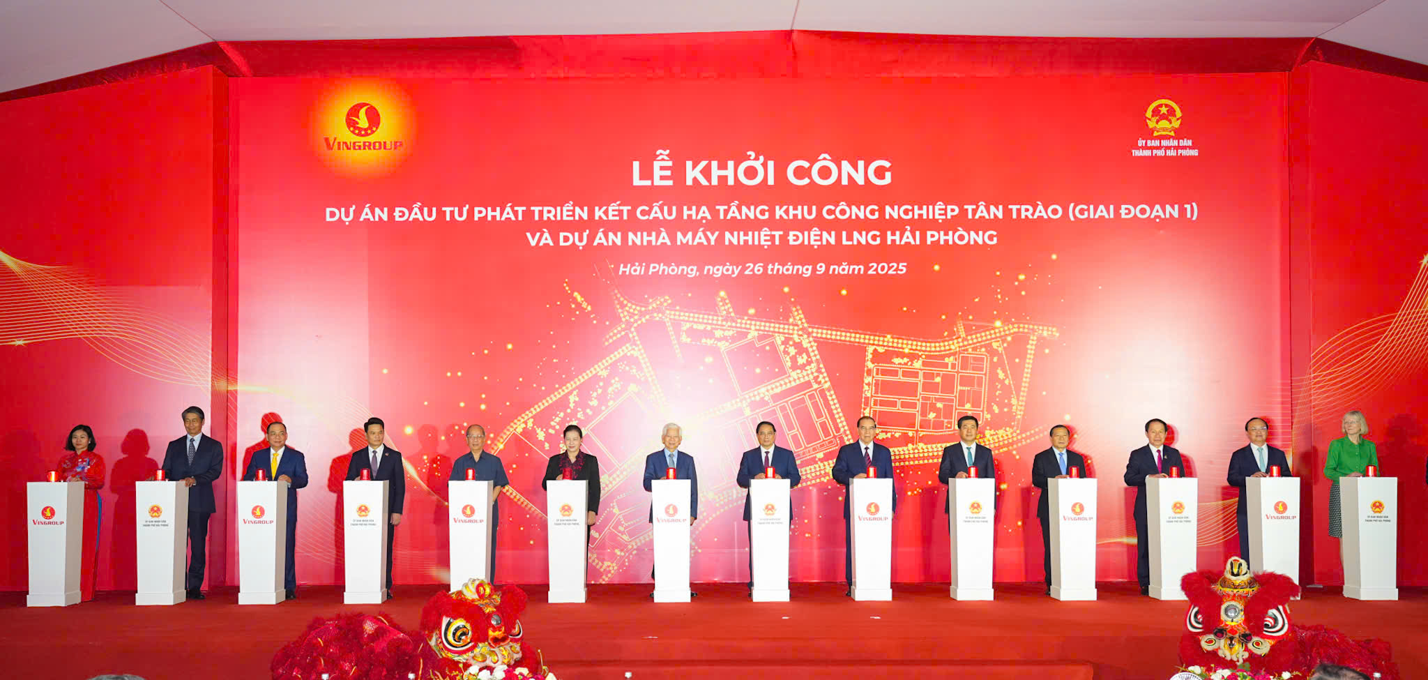 Thủ tướng dự lễ khởi công 2 dự án trọng điểm ở Hải Phòng- Ảnh 3.