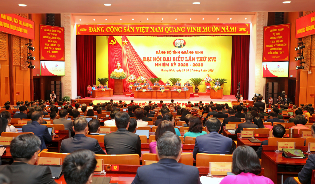 Khai mạc Đại hội Đại biểu Đảng bộ tỉnh Quảng Ninh lần thứ XVI- Ảnh 3.