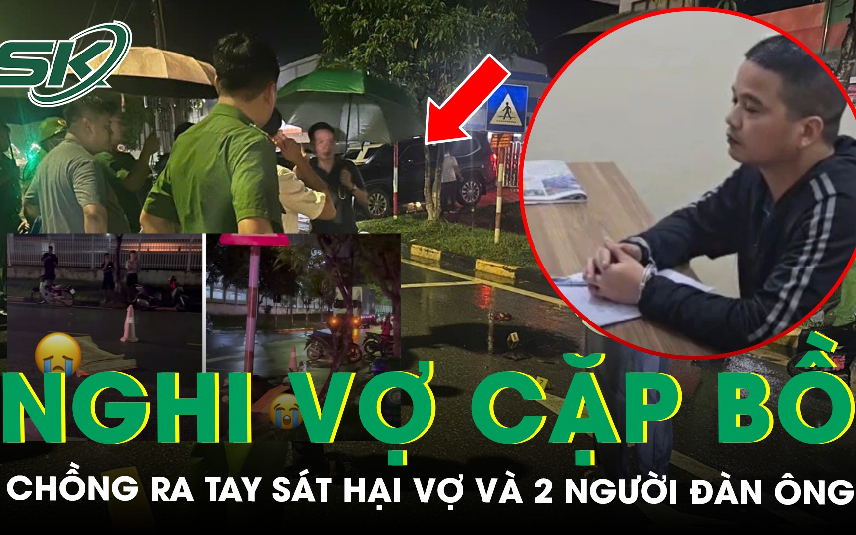 Nghi vợ ‘cặp bồ’, chồng ra tay sát hại vợ và 2 người đàn ông trong đêm ở Phú Thọ