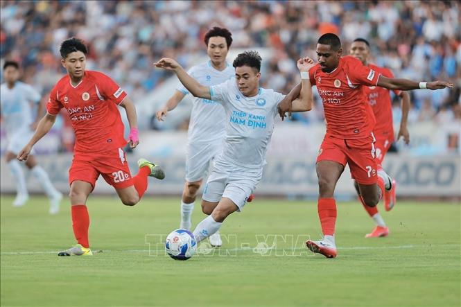 Vòng 5 V-League: Thép Xanh Nam Định đụng độ Công an Hà Nội- Ảnh 1.