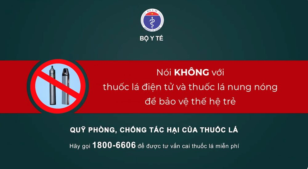 Bộ Y tế triển khai đồng bộ nhiều hoạt động truyền thông về quy định cấm thuốc lá điện tử, thuốc lá nung nóng- Ảnh 1.