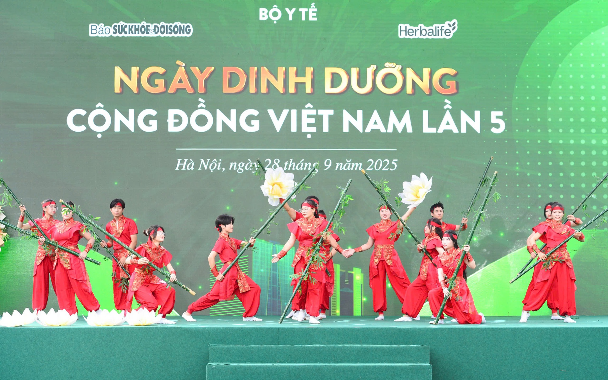 20 đội chơi bùng nổ năng lượng tại Ngày Dinh dưỡng cộng đồng Việt Nam lần 5