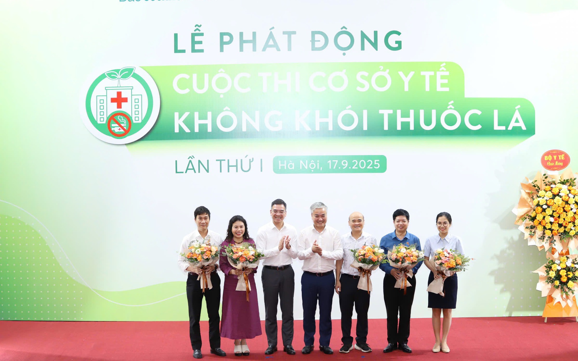 Gia hạn thời gian đăng ký tham gia Cuộc thi ‘Cơ sở y tế không khói thuốc lá’ lần thứ I đến ngày 8/10 