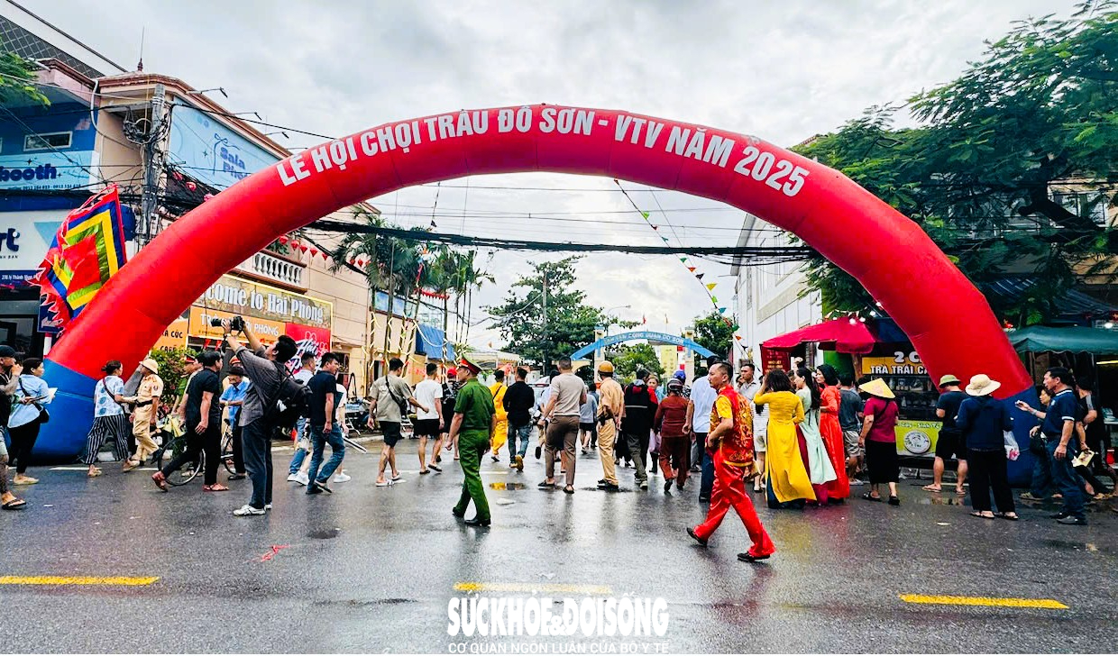 Giải mã sức hút Lễ hội chọi trâu Đồ Sơn - di sản văn hóa biển độc đáo- Ảnh 2. Giải mã sức hút Lễ hội chọi trâu Đồ Sơn - di sản văn hóa biển độc đáo- Ảnh 2.