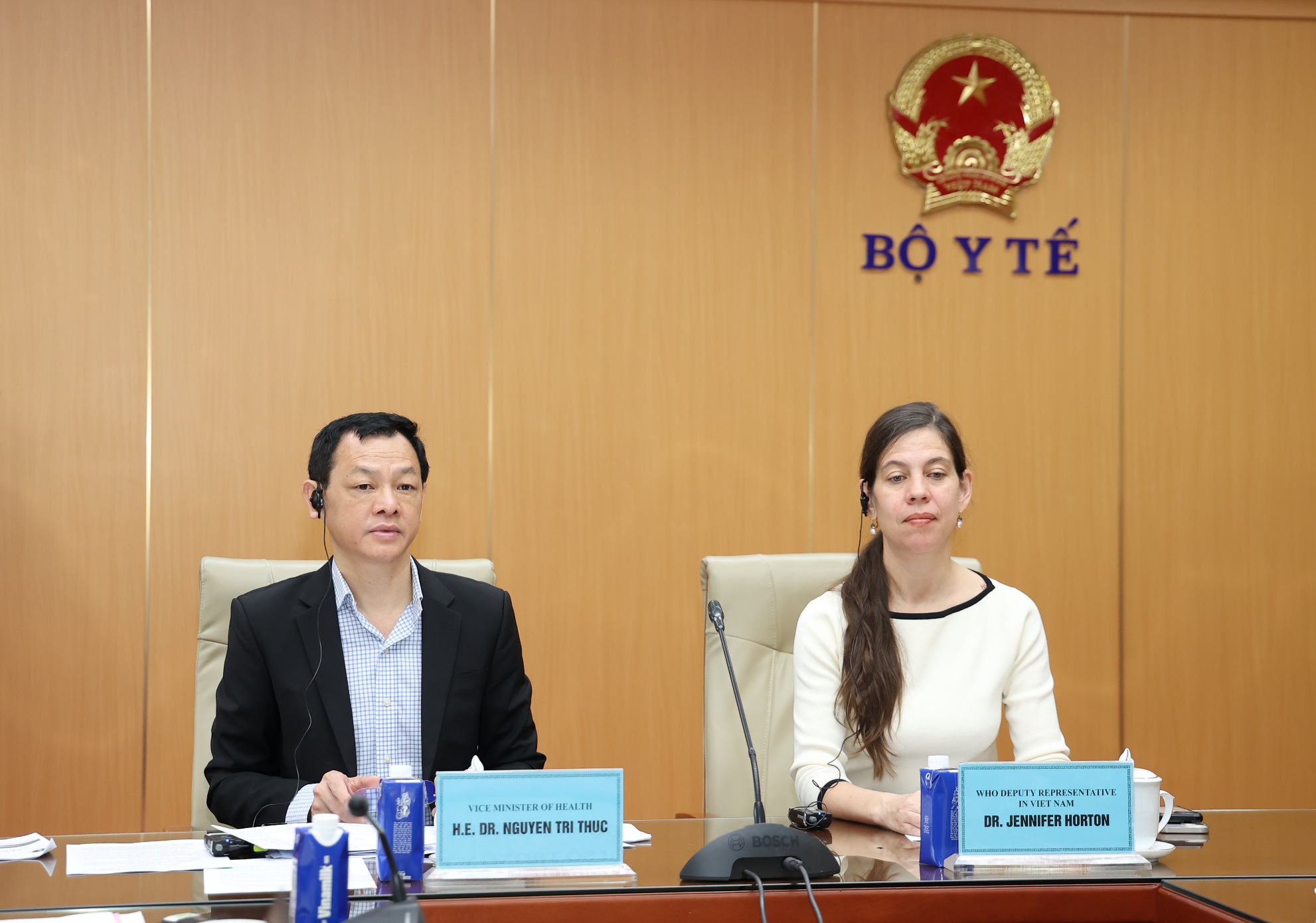 Bộ Y tế và WHO họp nhóm Kỹ thuật thúc đẩy chuyển đổi số y tế Việt Nam- Ảnh 1.