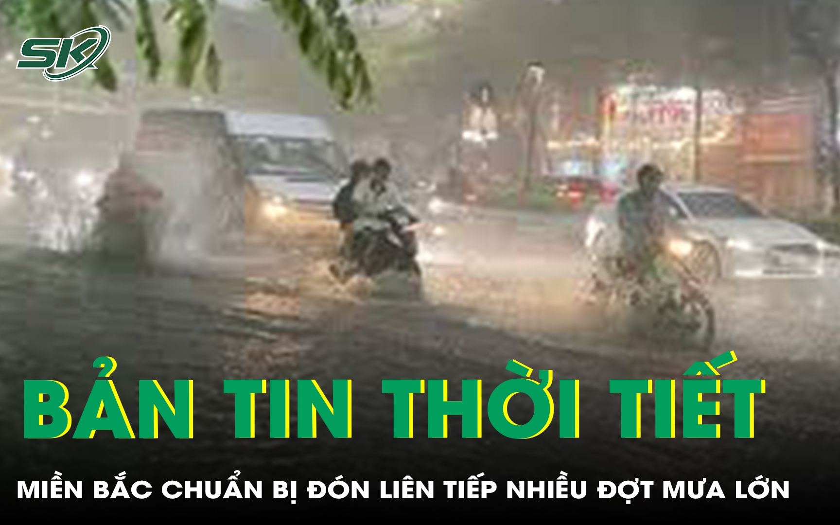 Bản tin thời tiết: Miền Bắc chuẩn bị đón liên tiếp nhiều đợt mưa lớn