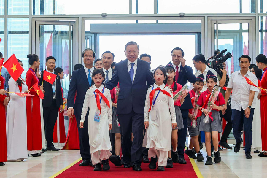 Toàn văn phát biểu của Tổng Bí thư Tô Lâm tại lễ khai giảng năm học mới- Ảnh 1.
