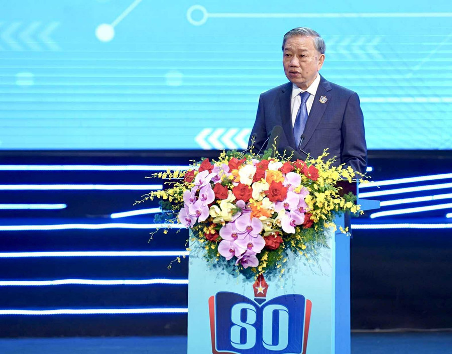 Toàn văn phát biểu của Tổng Bí thư Tô Lâm tại lễ khai giảng năm học mới- Ảnh 2.