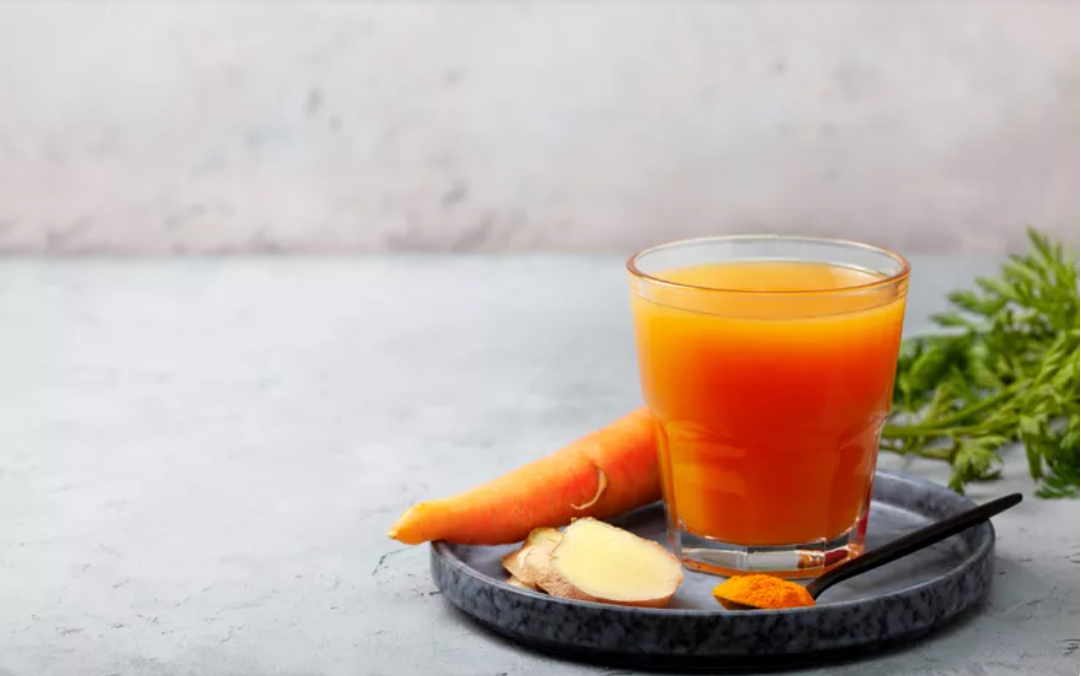 Nước ép cà rốt và nghệ - Bí quyết giảm viêm, tăng cường miễn dịch