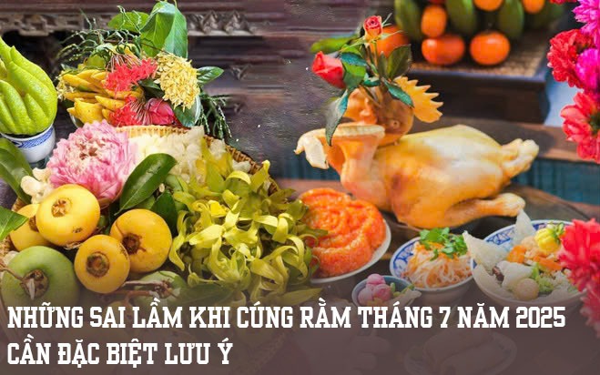Văn khấn Rằm tháng 7 âm lịch chi tiết nhất cầu may mắn, bình an- Ảnh 4.