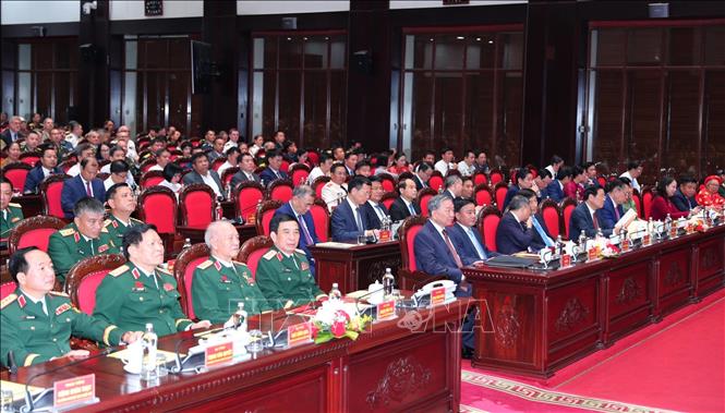 Tổng Bí thư dự Kỷ niệm 80 năm Ngày truyền thống Bộ Tổng Tham mưu QĐND Việt Nam- Ảnh 3. Tổng Bí thư dự Kỷ niệm 80 năm Ngày truyền thống Bộ Tổng Tham mưu QĐND Việt Nam- Ảnh 3.