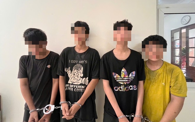 Bắt giữ nhóm cướp tài sản tuổi teen