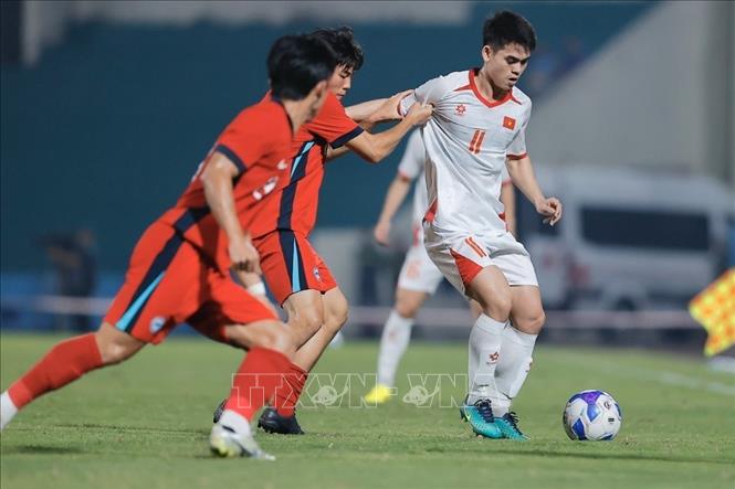 Thắng U23 Singapore, U23 Việt Nam rộng cửa vào VCK U23 châu Á 2026- Ảnh 3. Thắng U23 Singapore, U23 Việt Nam rộng cửa vào VCK U23 châu Á 2026- Ảnh 3.