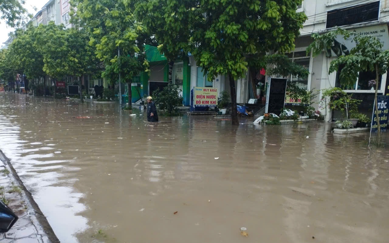 Diễn biến đợt mưa lớn ở miền Bắc do hoàn lưu bão số 7