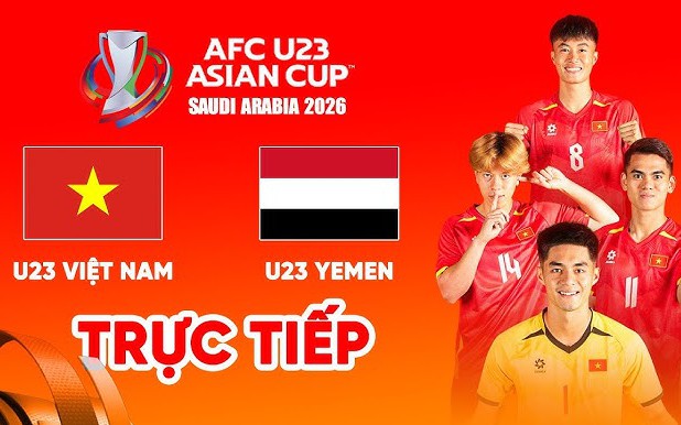 Xem trực tiếp đội tuyển U23 Việt Nam đấu U23 Yemen ở đâu, kênh nào tối 9/9?