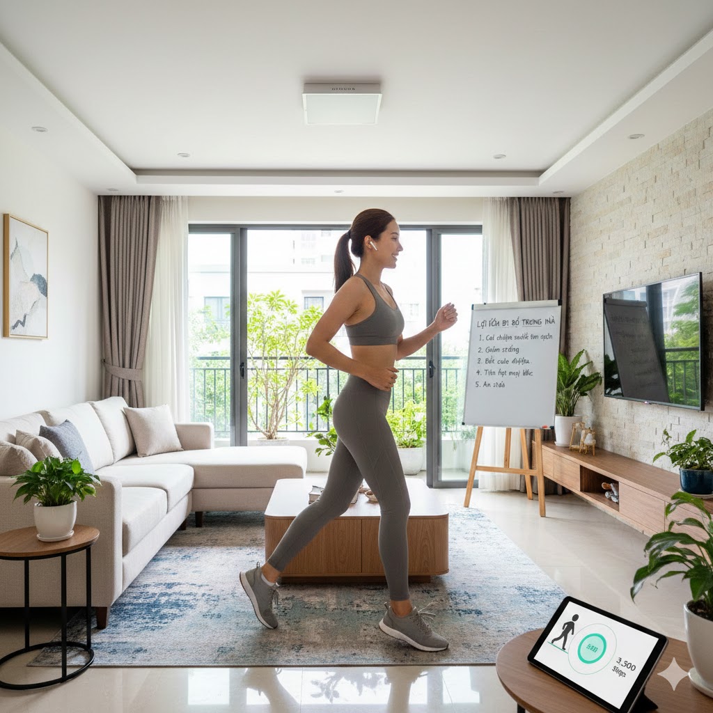 Không cần ra công viên, có một cách đi bộ ngay trong phòng khách giúp giảm 2 kg trong 1 tháng- Ảnh 1.