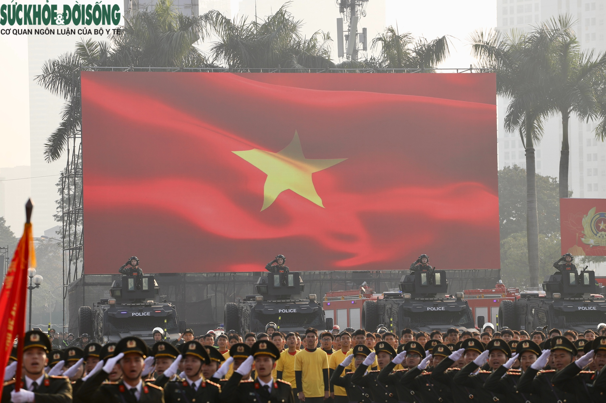 Những hình ảnh ấn tượng trong Lễ xuất quân, diễn tập bảo vệ Đại hội XIV- Ảnh 2.