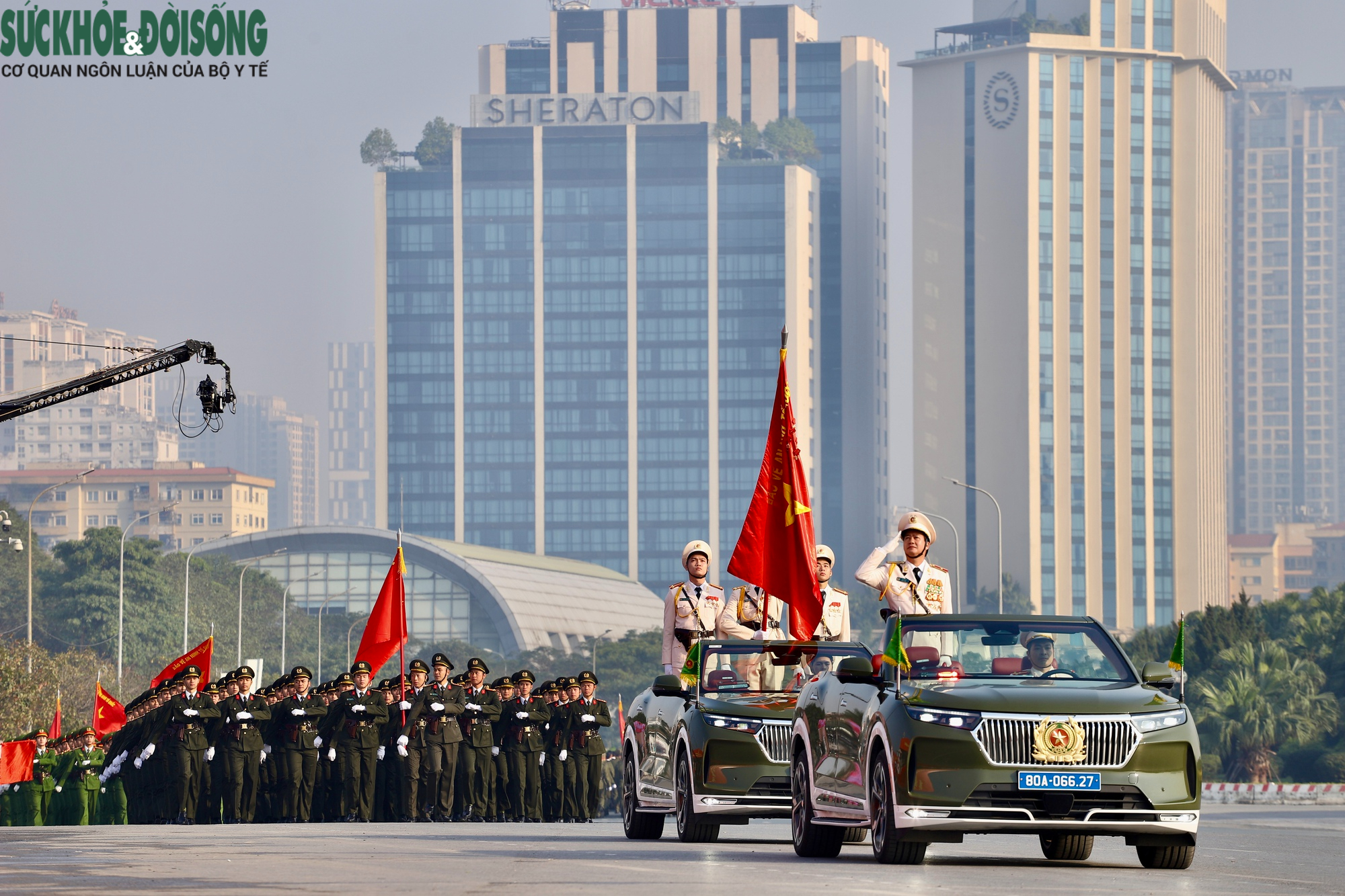 Những hình ảnh ấn tượng trong Lễ xuất quân, diễn tập bảo vệ Đại hội XIV- Ảnh 5.